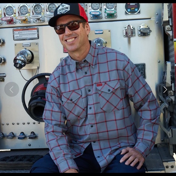 Dixxon smoke eater flannel, sold out, comes new in bag. - Picture 2 of 4